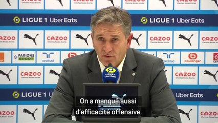 16e j. - Montanier : “On n’a pas lâché, on a manqué d’efficacité offensive”