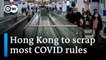 Hong Kong drops COVID tests for international arrivals