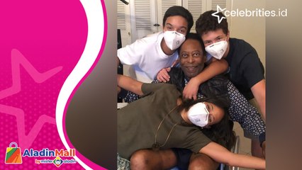 Intip Momen Kebersamaan Pele dengan Keluarga sebelum Tutup Usia