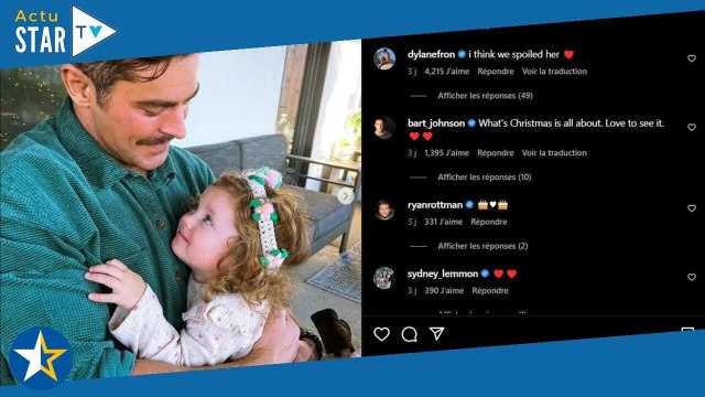 Zac Efron grand frère : il partage une photo craquante avec sa petite soeur de 3 ans