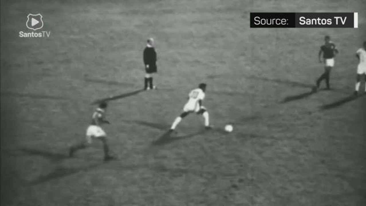 Santos pays homage to 'King Pele'