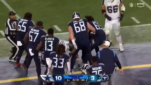 Dak Prescott throws another INT & Treylon Burks shows off insane balance