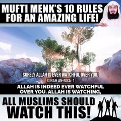 Mufti Menk's 10 Rules For An Amazing Life! - All Muslims Should Watch This