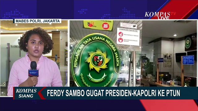 Tak Terima Diberhentikan Secara Tidak Hormat, Sambo Gugat Presiden Jokowi dan Kapolri!