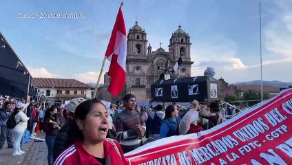 Presidenta de Perú pide diálogo ante posibles nuevas protestas