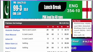 PAKISTAN vs ENGLAND 3rd TEST MATCH DAY 3 LUNCH REPORT & 1ST SESSION HIGHLIGHTS - PAK vs ENG LIVE