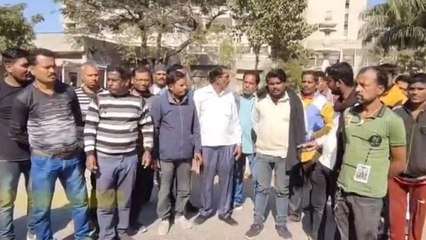 रीवा:संजय गांधी अस्पताल में सुरक्षाकर्मियों की गुंडागर्दी, एंबुलेंस चालक के साथ की मारपीट