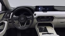 All-new Mazda 2022 CX-60 Interior Design in Rhodium White