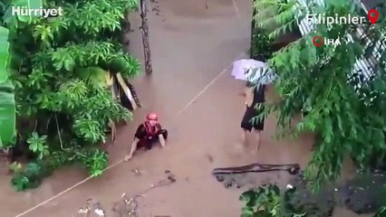 Filipinler'deki sel felaketinde ölü sayısı 44'e çıktı