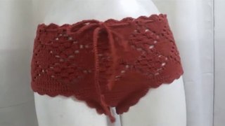 Cách móc quần bikini P2  - How to crochet bikini bottom easy - Pie Crochet