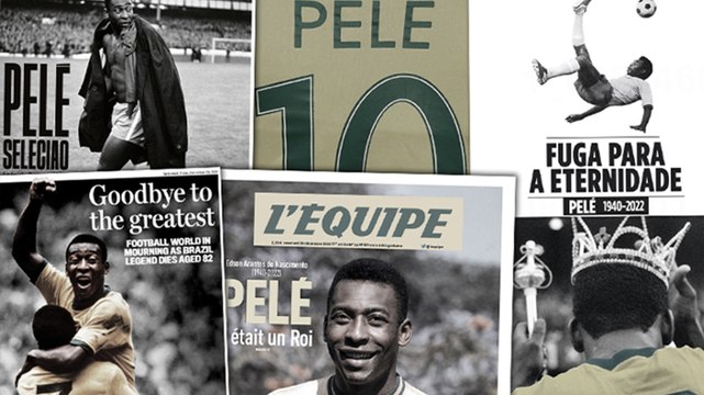 La presse mondiale rend hommage au Roi Pelé