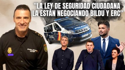 Alfredo Perdiguero: “La ley de Seguridad Ciudadana la están negociando Bildu, ERC y los comunistas”