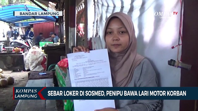 Modus Sebar Lowongan Kerja di Media Sosial, Penipu Bawa Lari Motor Korban