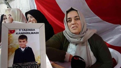 Diyarbakır anneleri PKK'nın elinde olan evlatlarının yolunu gözlüyor