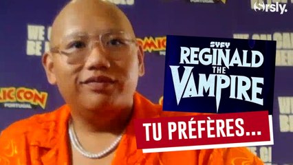 REGINALD THE VAMPIRE : Jacob Batalon a joué à "Tu préfères..."