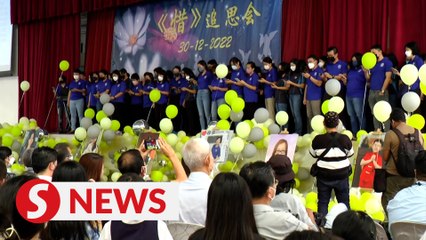 Sombre affair at SJKC Mun Choong in memory of Batang Kali landslide victims