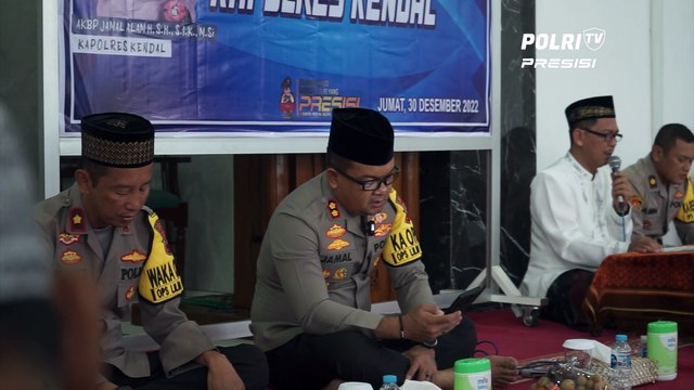 Jum’at Curhat Polres Kendal Berbagi Santunan Bagi Anak Yatim Piatu