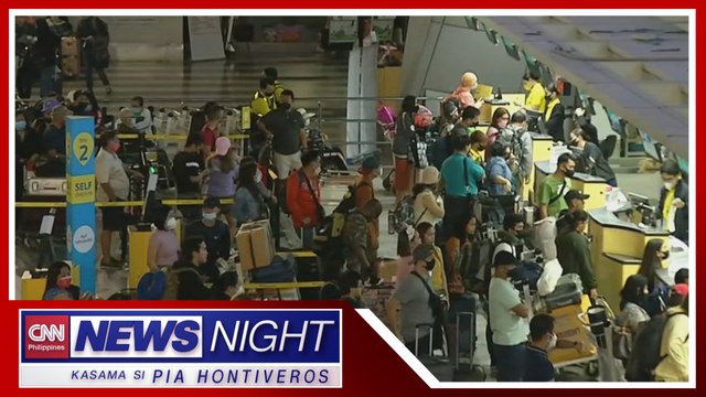 Mga pasahero sa NAIA, extra aga sa airport bago ang kanilang flight