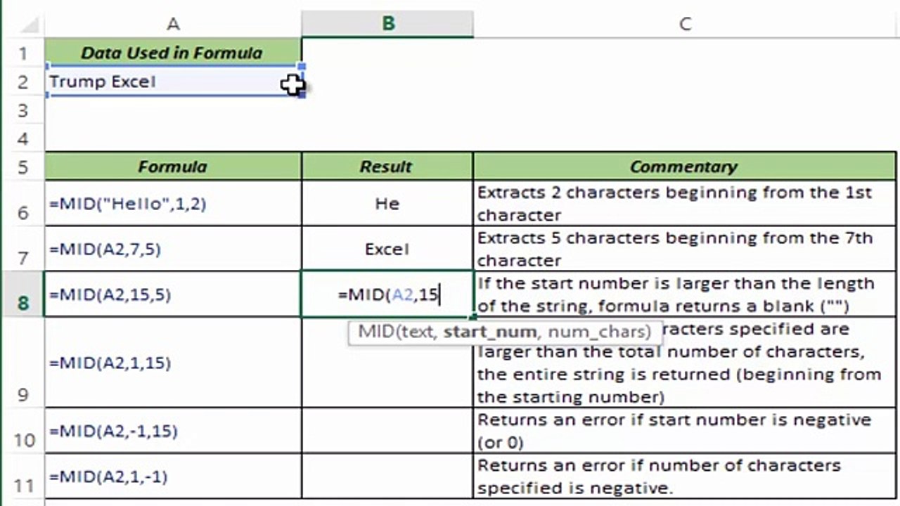 advance-excel-lesson-14-text-formulas-in-excel-video-dailymotion