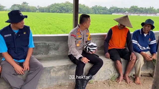 Adakan Jumat Curhat, Kapolres Sragen Sambangi Petani di Karangmalang, Terima Curhat Hingga Apresiasi