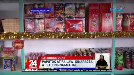 Paputok at pailaw, dinaragsa at lalong nagmahal | 24 Oras