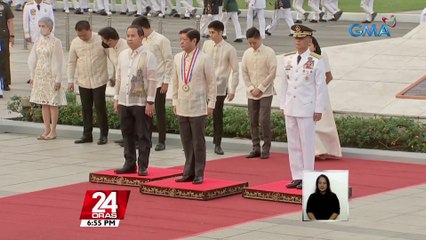 Jose Rizal, binigyang-pugay ng pangulo sa Luneta | 24 Oras
