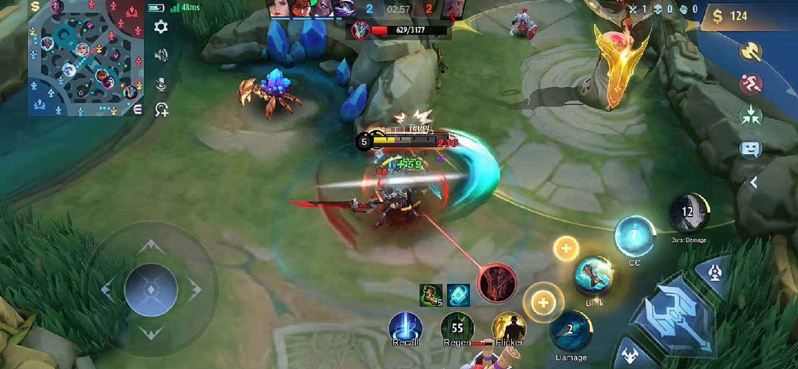 Frederin burst damage Highlight