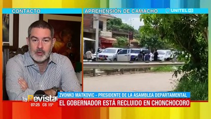 “Pareciera una competencia entre Arce y Evo para ver quien es más abusivo con el poder”, dice Zvonko por detención de Camacho