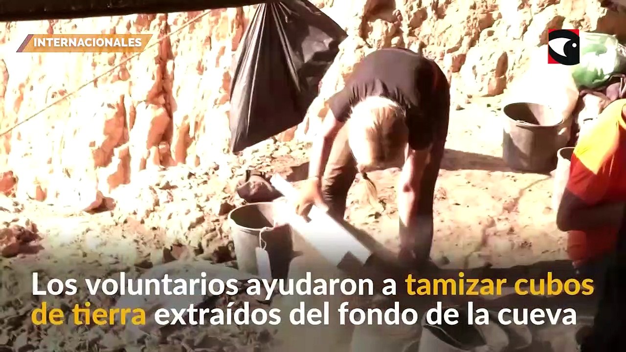 Arqueólogos israelíes excavaron una cueva antigua