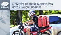 Brasil tem 1,5 milhão de entregadores e motoristas autônomos