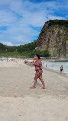 Copacabana Beach in Rio De Janeiro _ Brazil