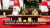 Cabut PPKM,  Jokowi Imbau Masyarakat Tetap Pakai Masker!