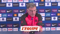 Galtier : «Il n'y aura pas d'arrivée, s'il n'y a pas de départ» - Foot - L1 - PSG