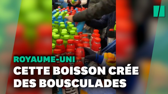 Des bousculades éclatent dans des supermarchés britanniques à cause de « Prime », la boisson énergisante de Logan et KSI