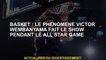 Basketball: Le phénomène Victor Wembanyama fait le spectacle pendant le jeu All Star