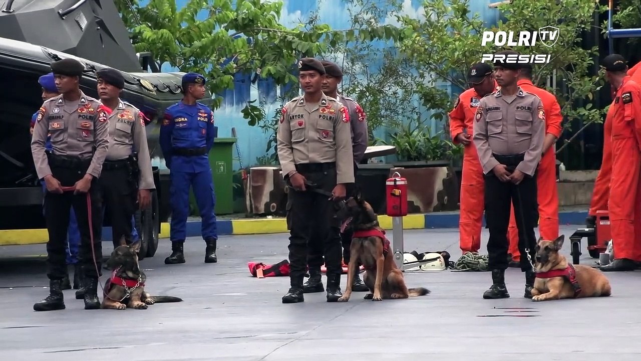Polri Gelar Apel Kesiapan Satgas Kontijensi Dalam Menghadapi Bencana