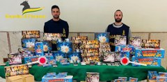 Palermo - Capodanno sicuro, sequestro di oltre 4,3 tonnellate di botti illegali: 9 denunce (30.12.22)