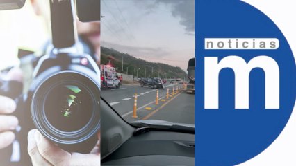 Fuerte accidente en la báscula sentido San Jerónimo Santa Fe Antioquia