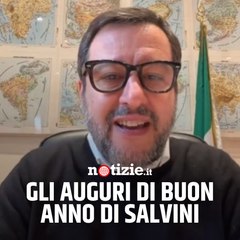 Salvini augura buon anno nella sua diretta su TikTok
