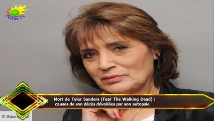 Mort de Tyler Sanders (Fear The Walking Dead) :  causes de son décès dévoilées par son autopsie