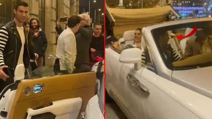 Ronaldo, eşinin servet değerindeki hediyesiyle ilk kez görüntülendi! Herkes aynı detaya takıldı