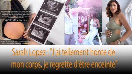 Sarah Lopez se déprécie de l'énorme changement de son apparence pendant la grossesse, elle a révélé: