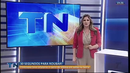 Dois salões de beleza são assaltados na Grande Vitória