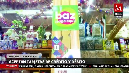 Mercados de la CdMx ya aceptan tarjetas de crédito y débito