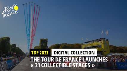 21 collectible stages - Digital collection - #TDF2023