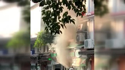 Yangında can pazarı: Mahsur kalan çocuklar böyle kaçmaya çalıştı