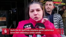 Olaya tanık olan vatandaş o anları anlattı: “Birden alev topuna döndü”