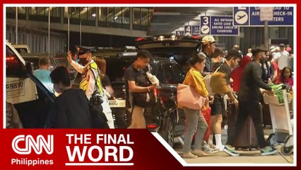 NAIA passengers arrive extra early to beat the holiday exodus