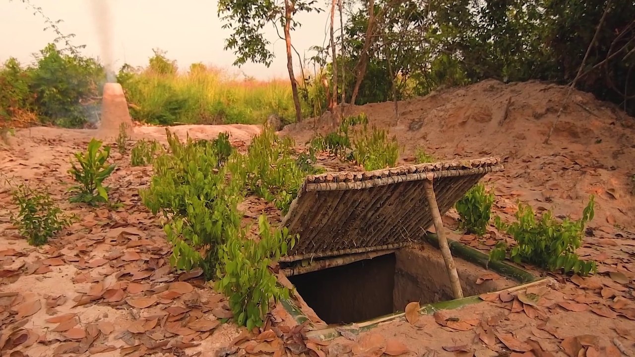 72 Days In Jungle & Building Hidden House