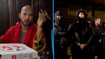 L’influenceur Andrew Tate arrêté en Roumanie pour viol et trafic d’êtres humains (et pas à cause d'une boîte à pizzas)